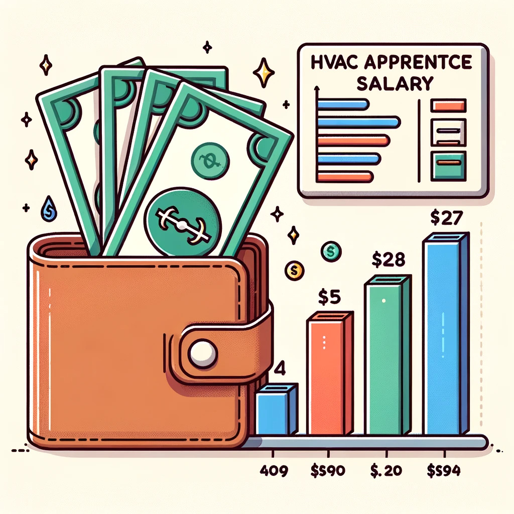 HVAC apprenticeship salaries vary depending on location, experience, and employer.
