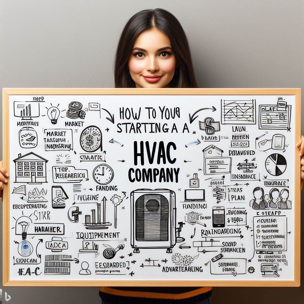 Step-by-step guide on how to start an HVAC company