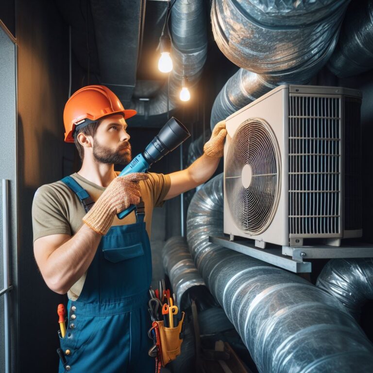 HVAC service includes the inspection, maintenance, and repair of heating, ventilation, and air conditioning systems.