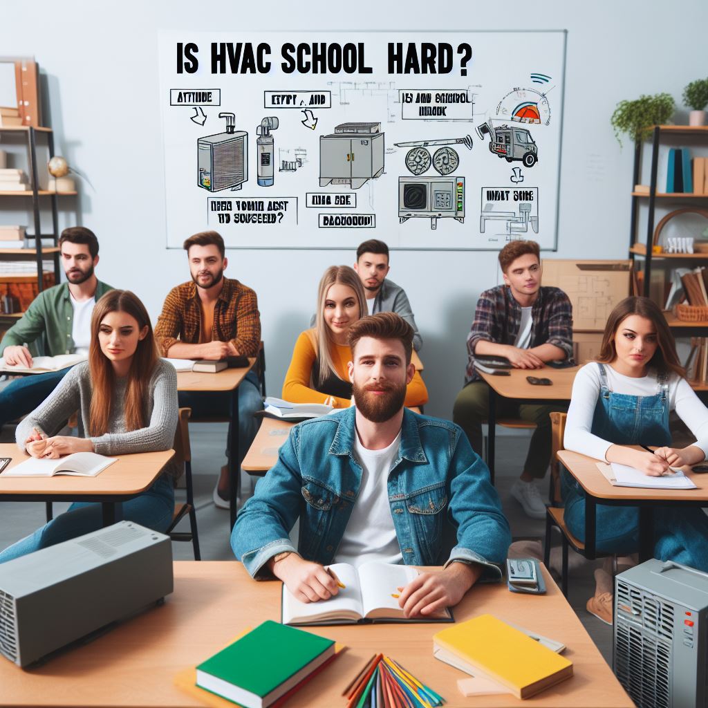 HVAC school can be challenging, but it is achievable for motivated individuals.